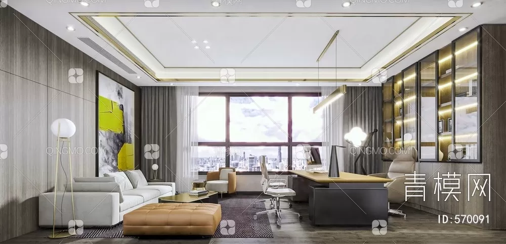 OFFICE SCENES – BLOCKS 3D MODELS – 191 – PRO