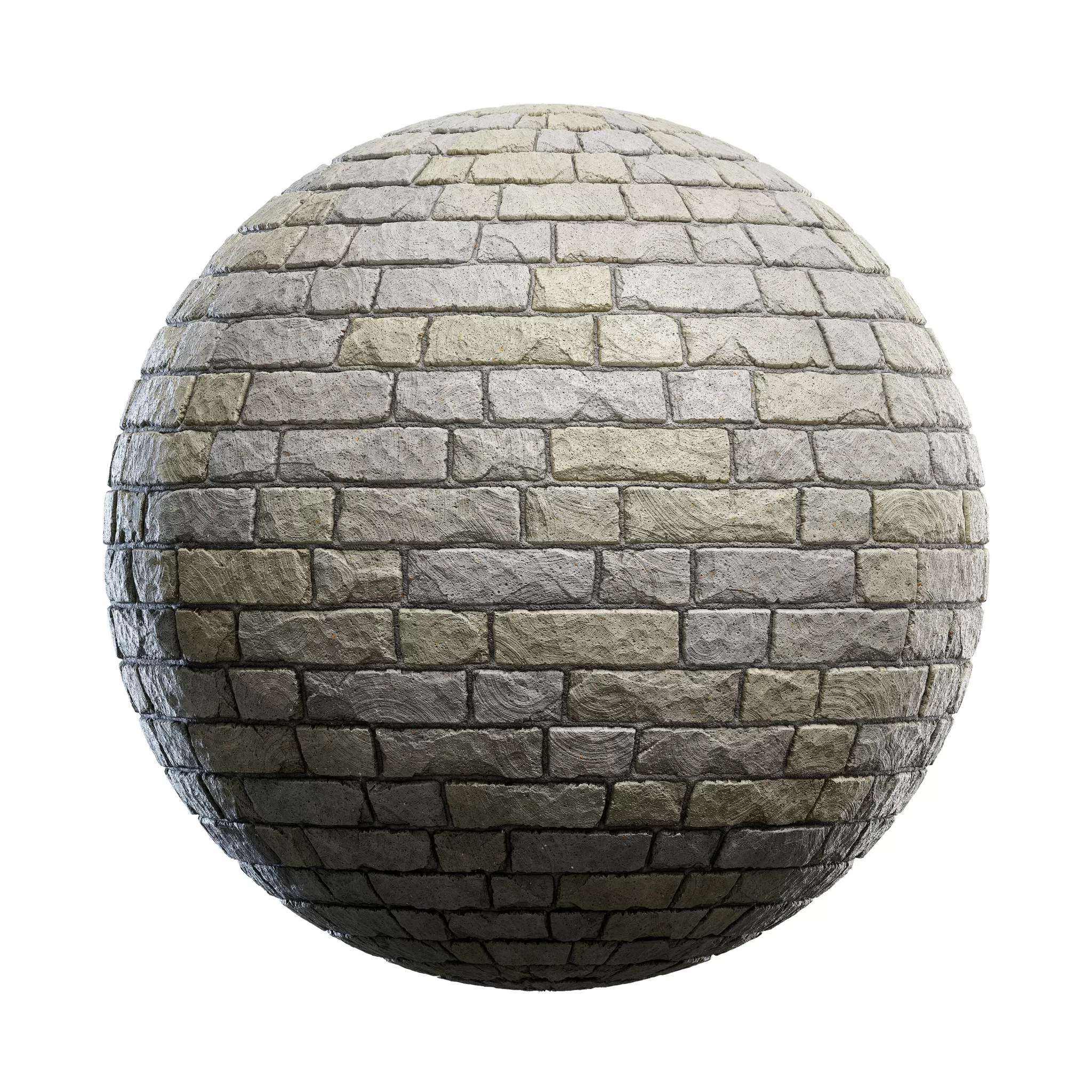 Blocks Exterior Brick Walls PBR Textures – 4K – 8K – grey_stone_brick_wall_45_26