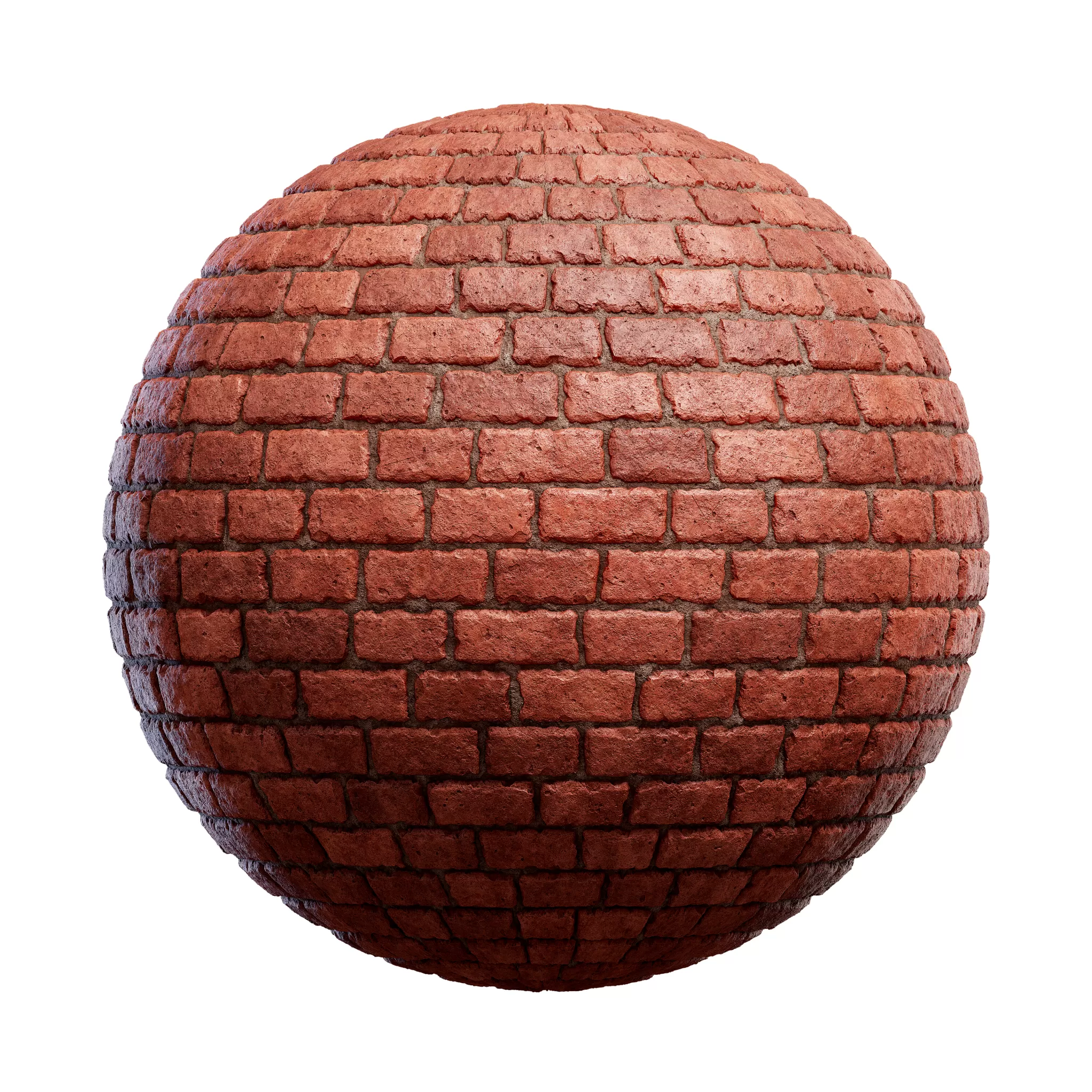 Blocks Exterior Brick Walls PBR Textures – 4K – 8K – old_red_brick_wall_45_38