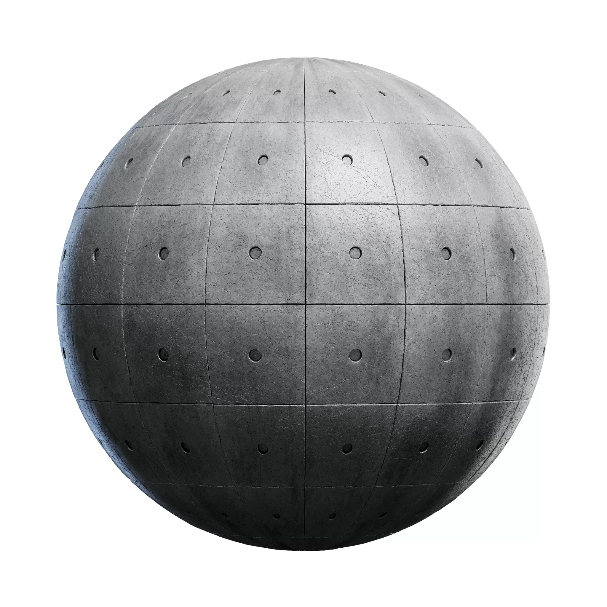 [3DSKY] Blocks Exterior Concrete Walls PBR Textures - 4K - 8K - Grey ...