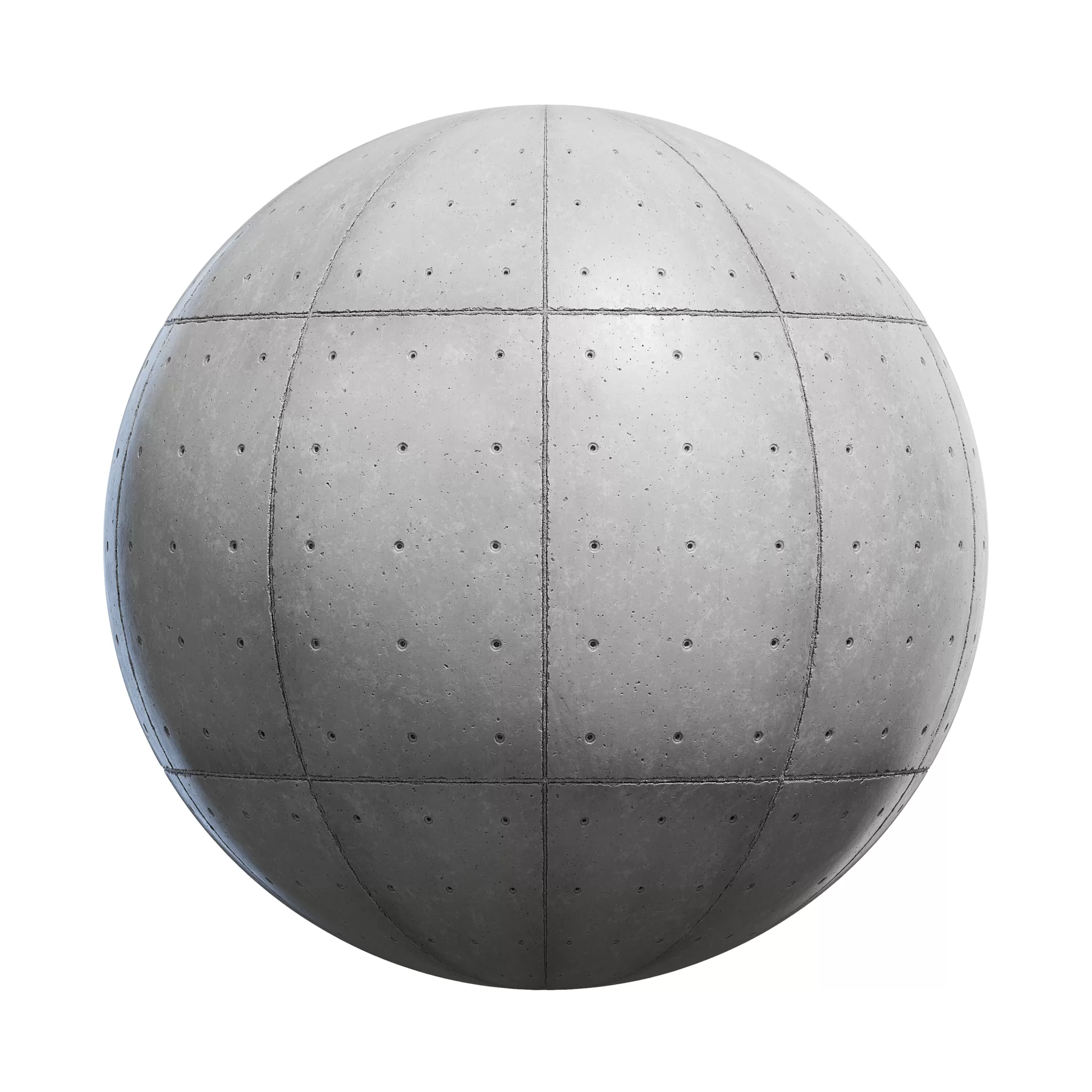 Blocks Exterior Concrete Walls PBR Textures - 4K - 8K - grey_concrete ...