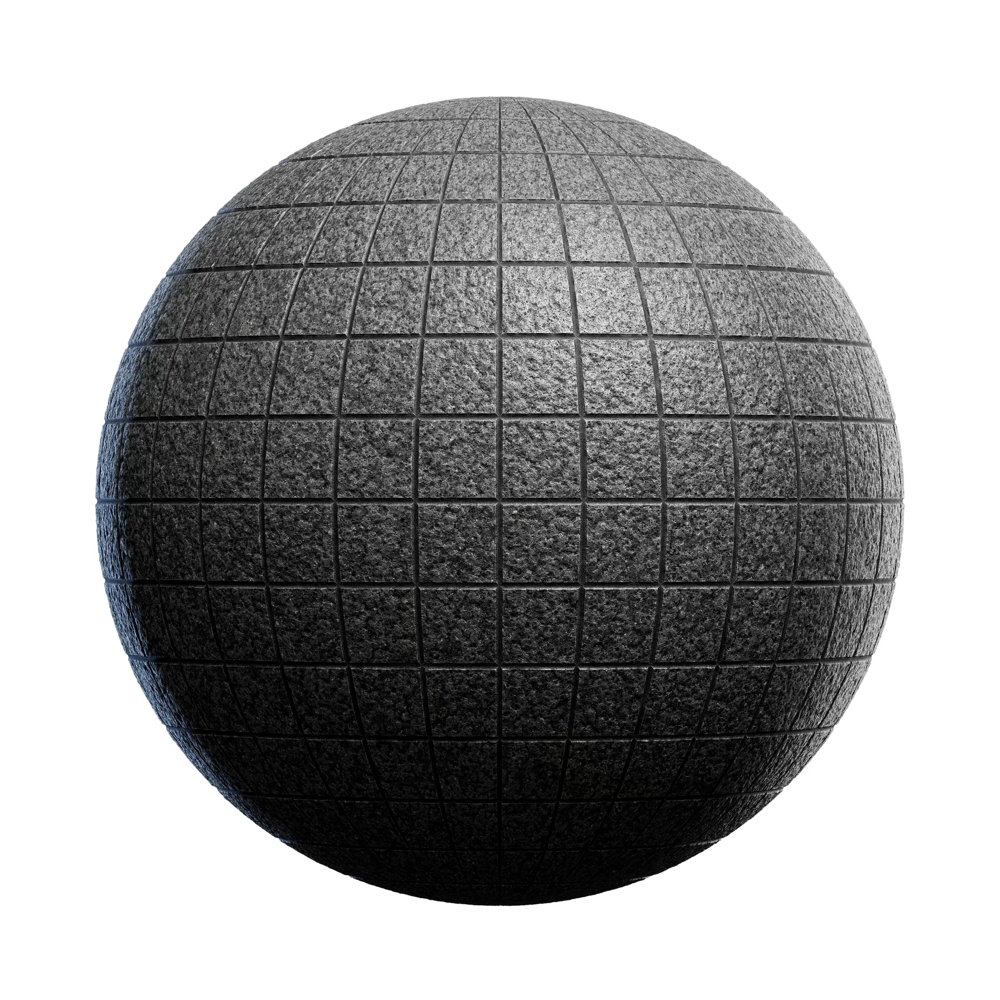 Blocks Exterior Concrete Walls PBR Textures – 4K – 8K – patterned_black_concrete_wall_46_98