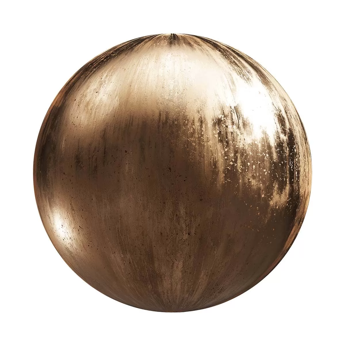PBR Textures Volume 26 – Metals – 4K – 8K – damaged_brass_metal_26_44