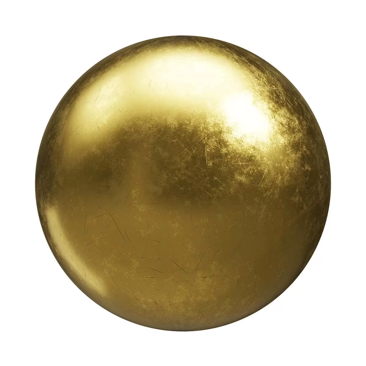 PBR Textures Volume 26 – Metals – 4K – 8K – golden_scratched_metal_26_91