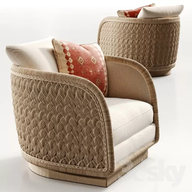 3DSKYMODEL – Armchair – 2957
