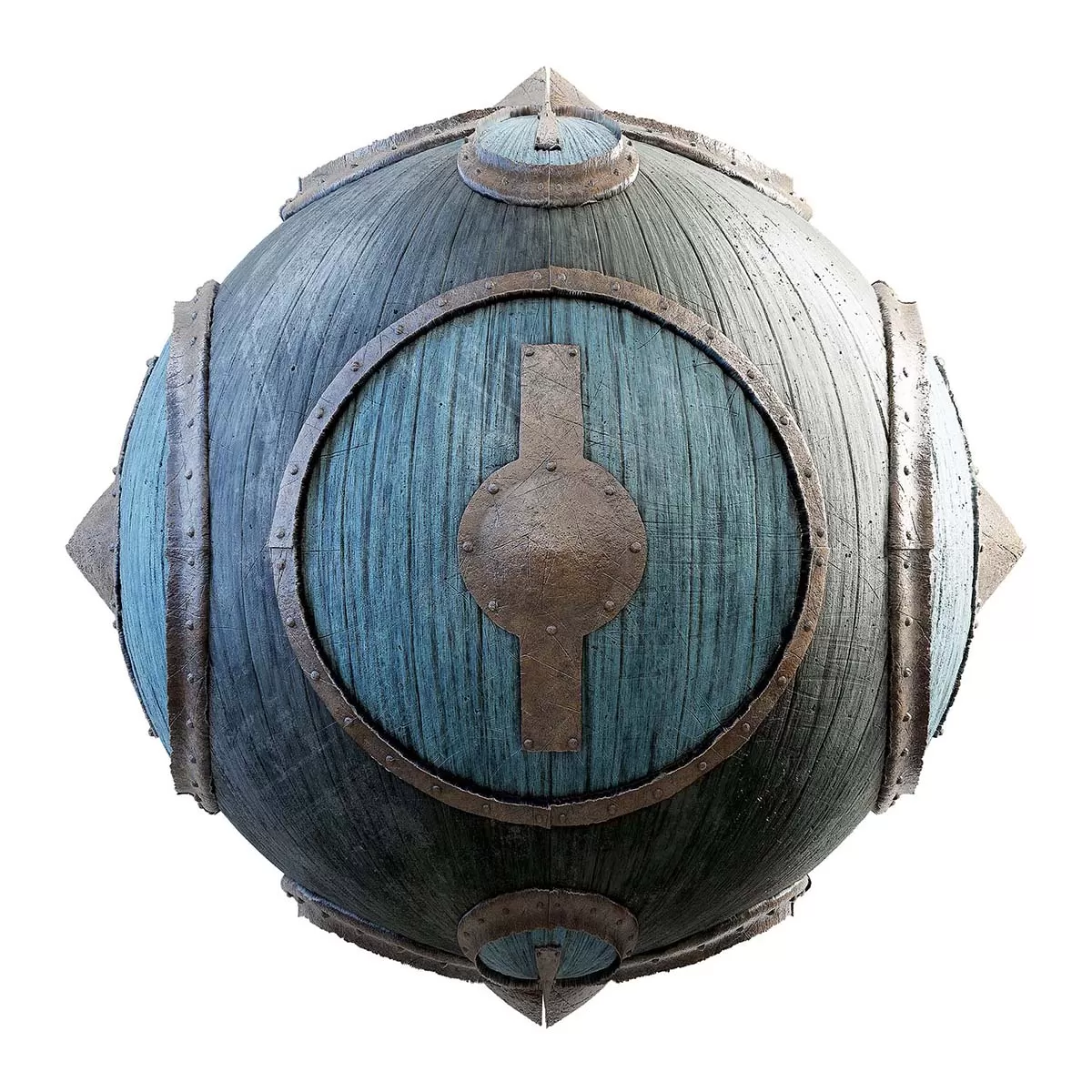 PBR Textures Volume 29 – Medieval – 4K – 8K – round_shield_29_49