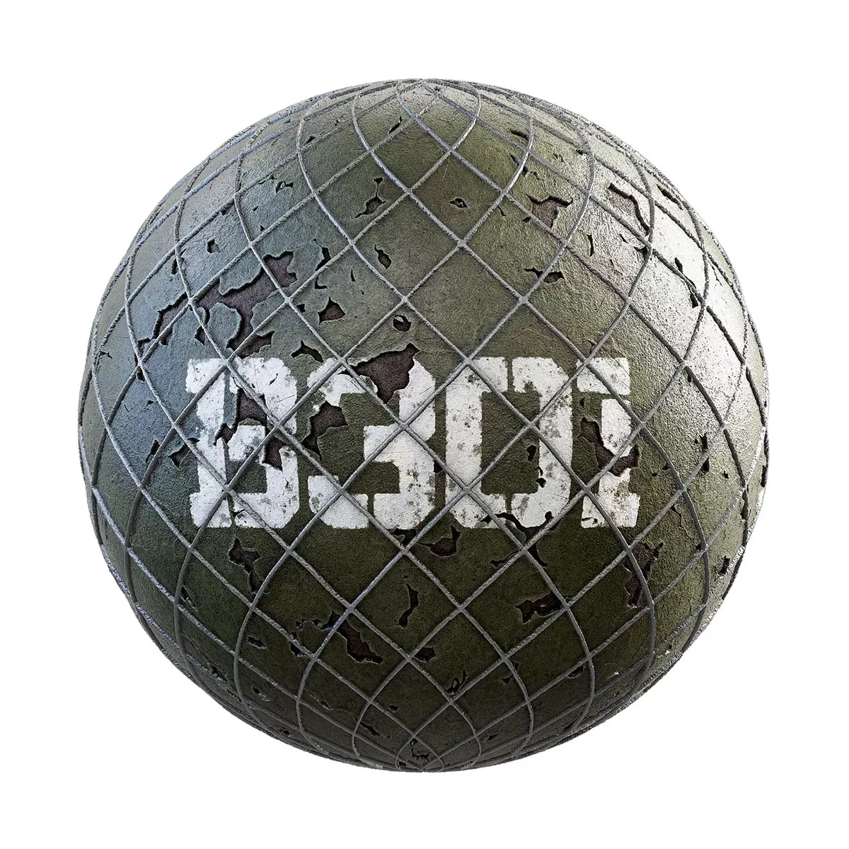 PBR Textures Volume 30 – Military – 4K – 8K – green_metal_helmet_30_74