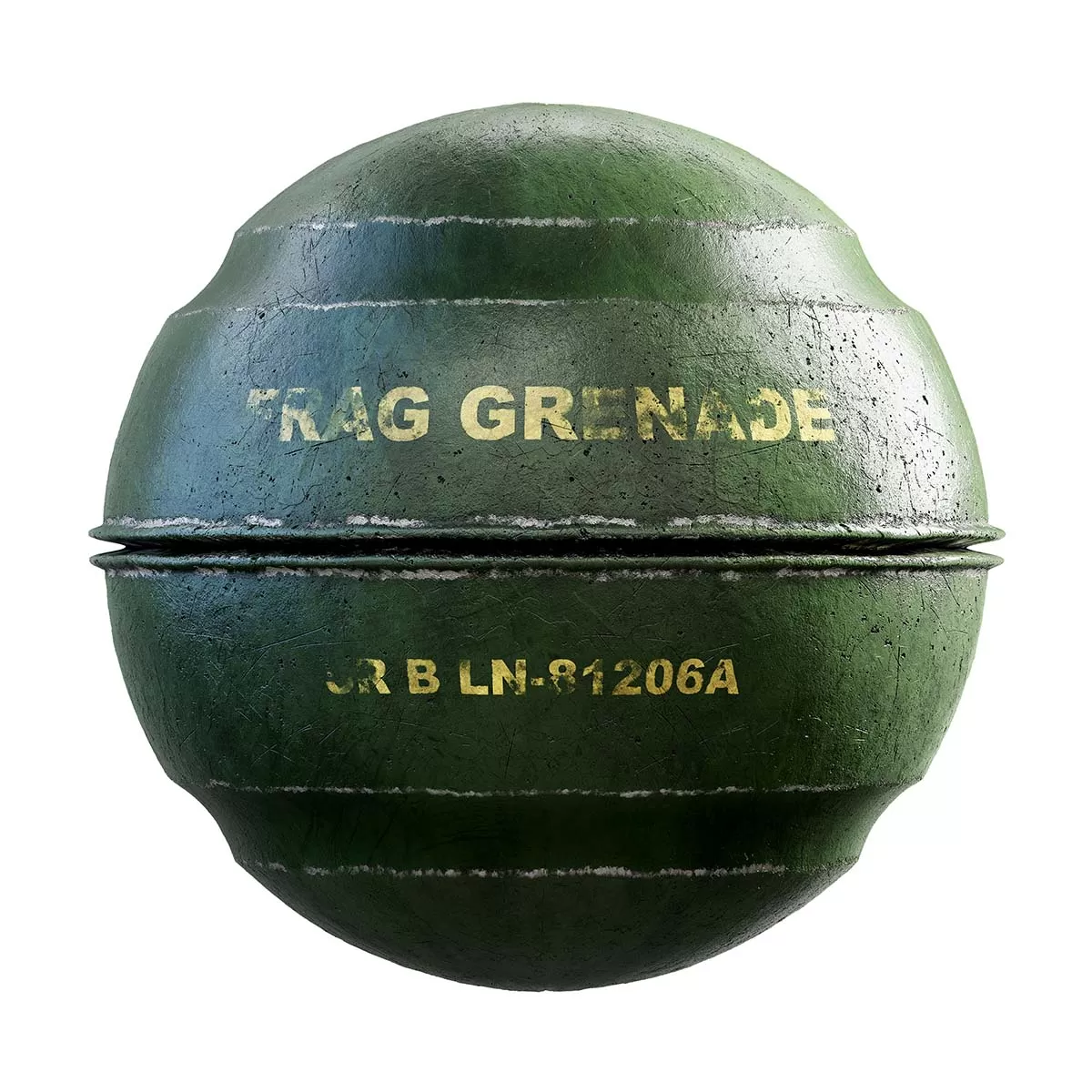 PBR Textures Volume 30 – Military – 4K – 8K – grenade_30_69