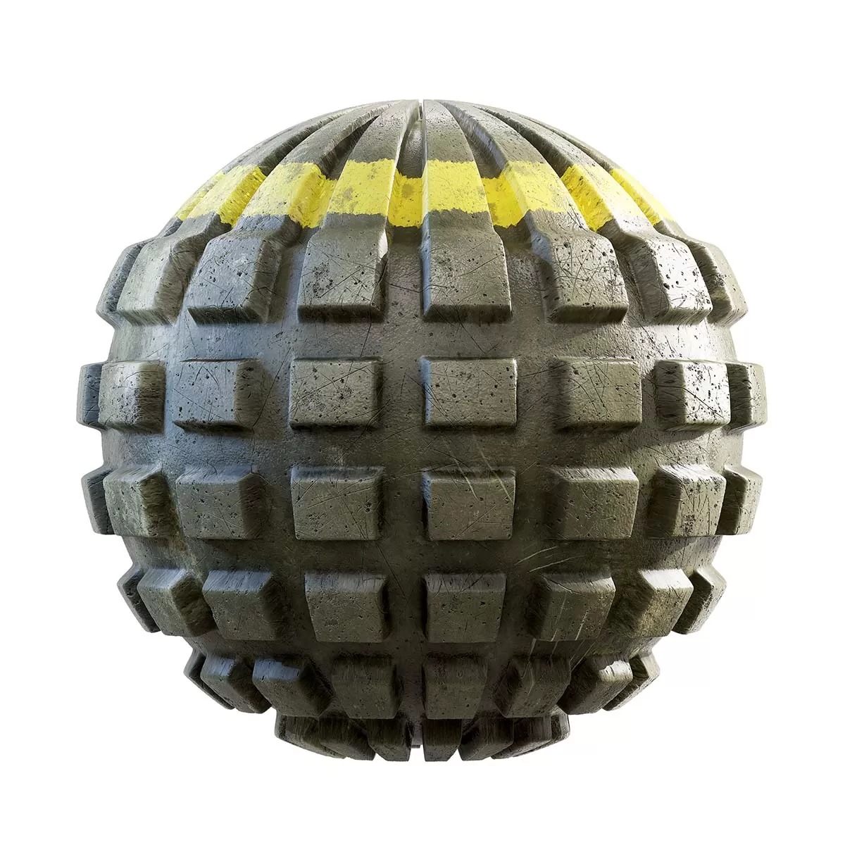 PBR Textures Volume 30 – Military – 4K – 8K – grenade_30_90