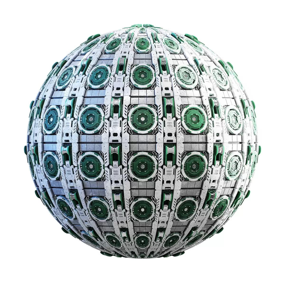 PBR Textures Volume 32 – Sci-Fi – 4K – 8K – green_and_white_station_wall_28_06