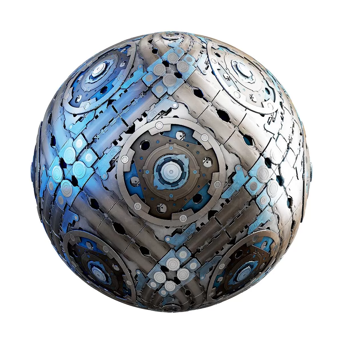 PBR Textures Volume 32 – Sci-Fi – 4K – 8K – grey_and_blue_space_station_wall_28_15