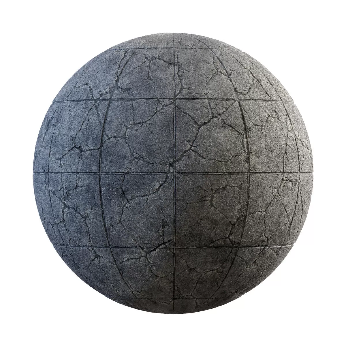 PBR Textures Volume 34 – Pavements – 4K – cracked_grey_square_concrete_pavement_36_65 PBR Textures Volume 34 – Pavements – 4K – cracked_grey_square_concrete_pavement_36_65