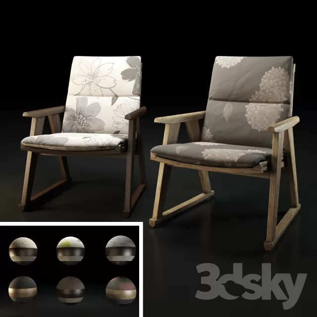 3DSKYMODEL – Armchair – 3009