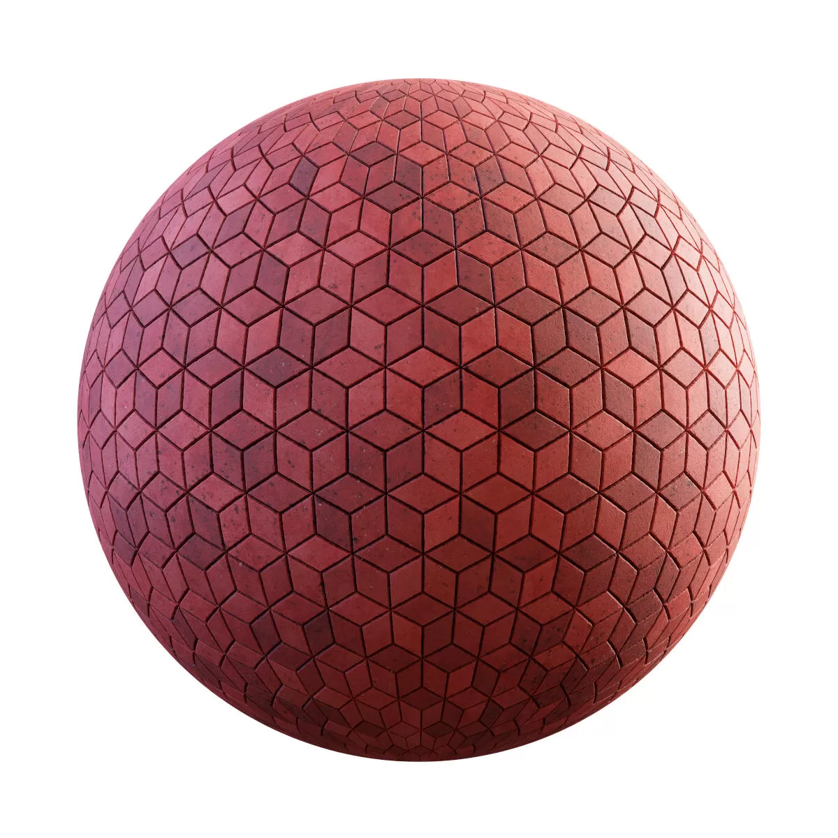 PBR Textures Volume 34 – Pavements – 4K – red_cube_concrete_pavement_36_19
