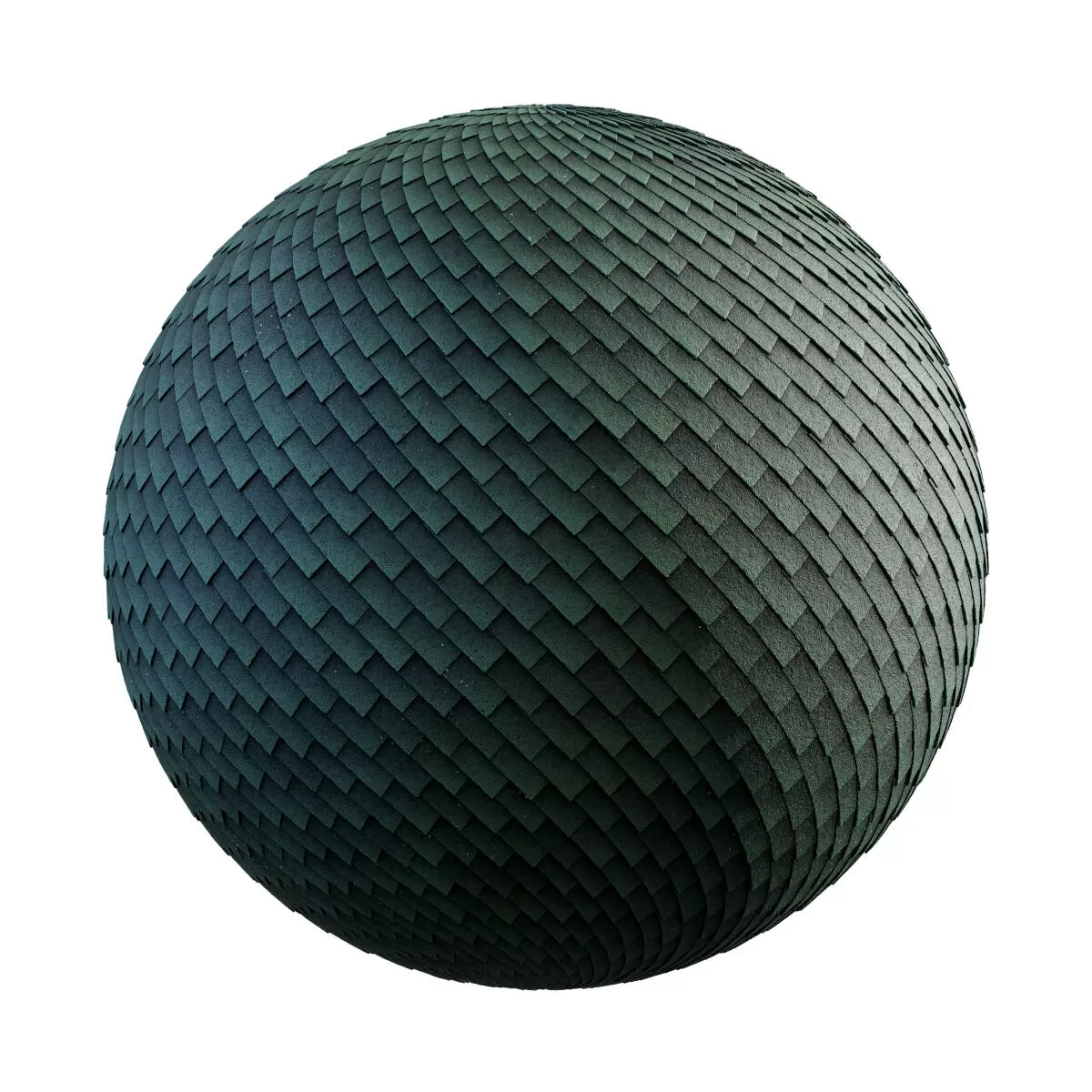 PBR Textures Volume 35 – Roofs – 4K – green_shingle_roof_35_83