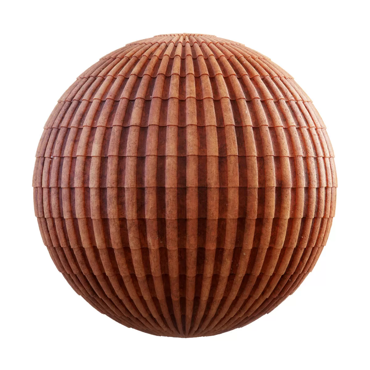 PBR Textures Volume 35 – Roofs – 4K – orange_ceramic_roof_35_55