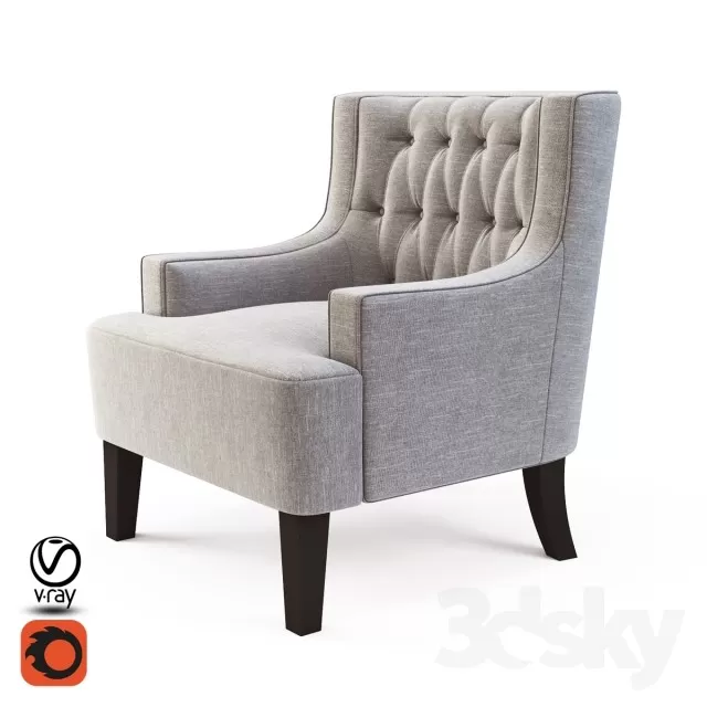 3DSKYMODEL – Armchair – 3025