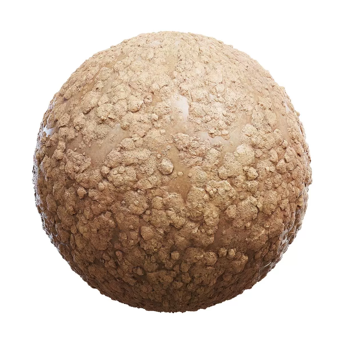 PBR Textures Volume 41 – Clay – 4K – 8K – beige_clay_ground_with_water_44_15