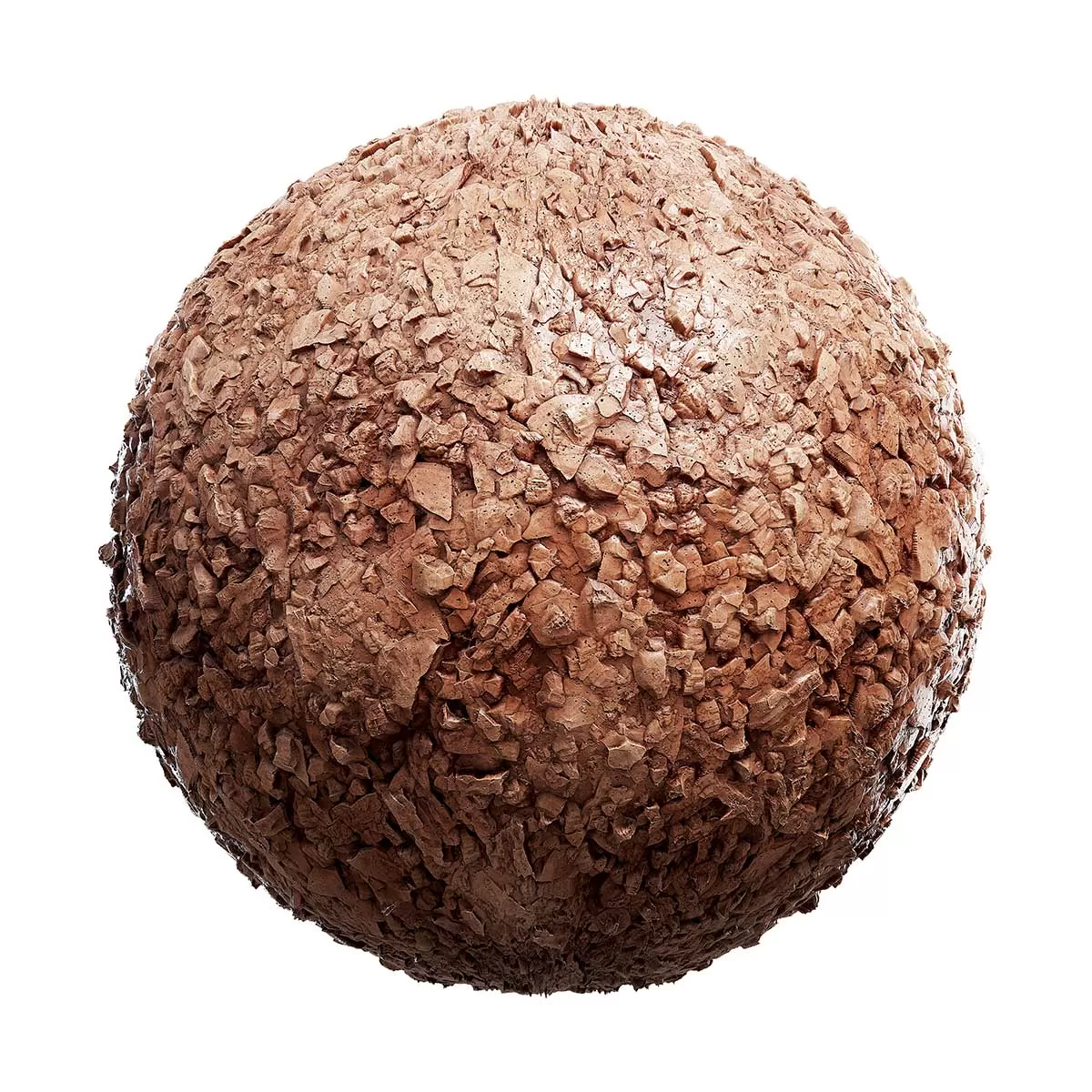 PBR Textures Volume 41 – Clay – 4K – 8K – brown_clay_fragments_44_60