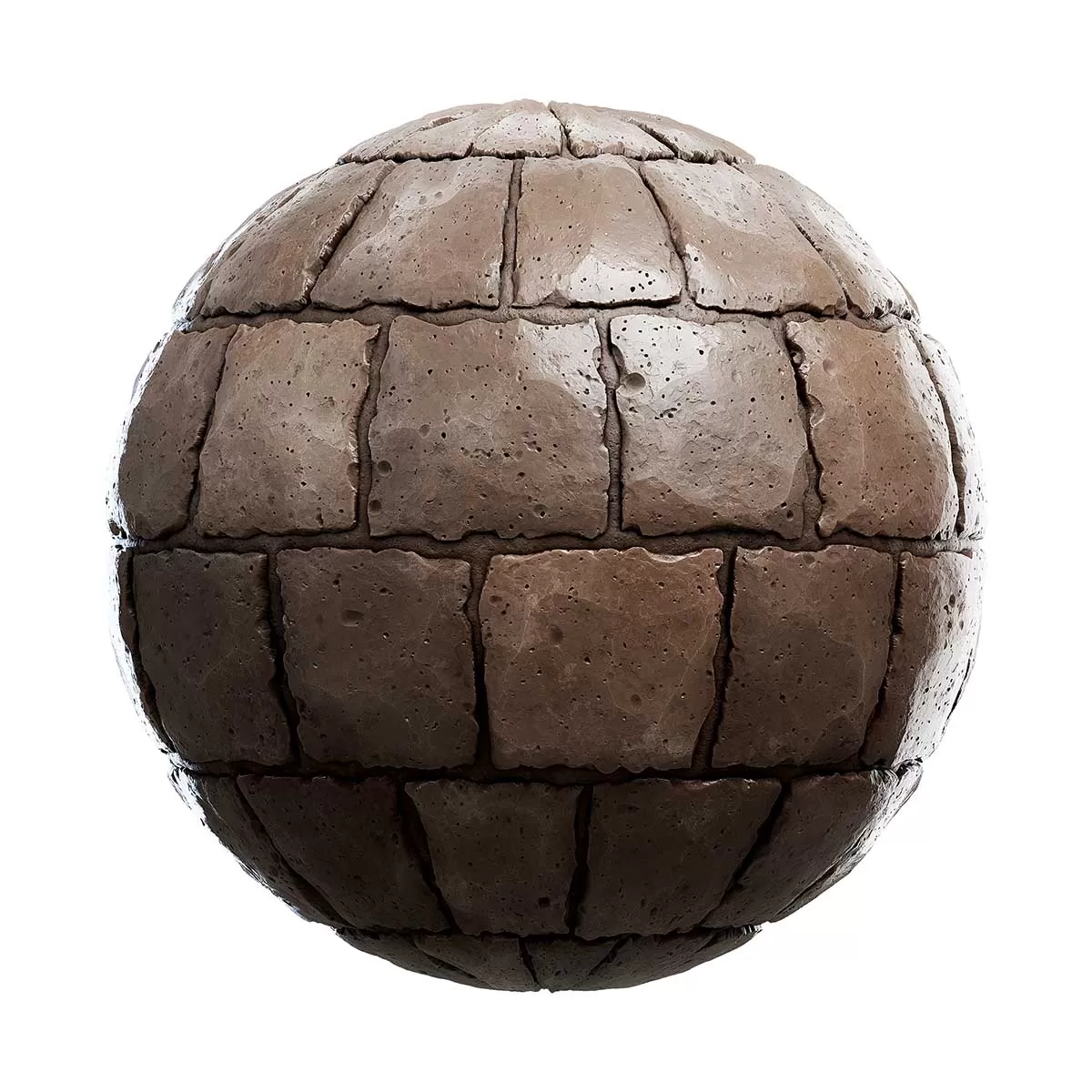 PBR Textures Volume 41 – Clay – 4K – 8K – brown_clay_tiles_44_49