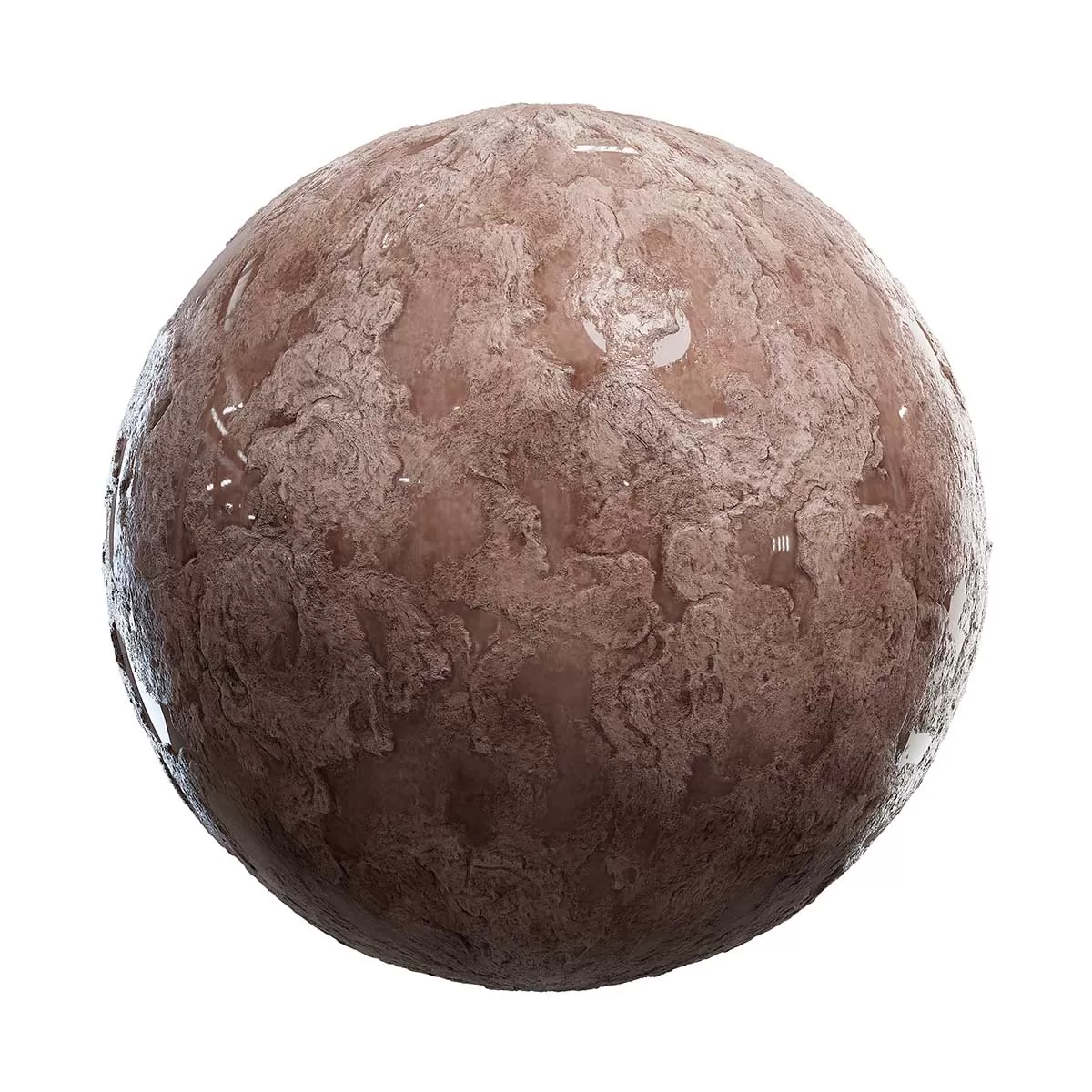 PBR Textures Volume 41 – Clay – 4K – 8K – brown_clay_with_water_44_98