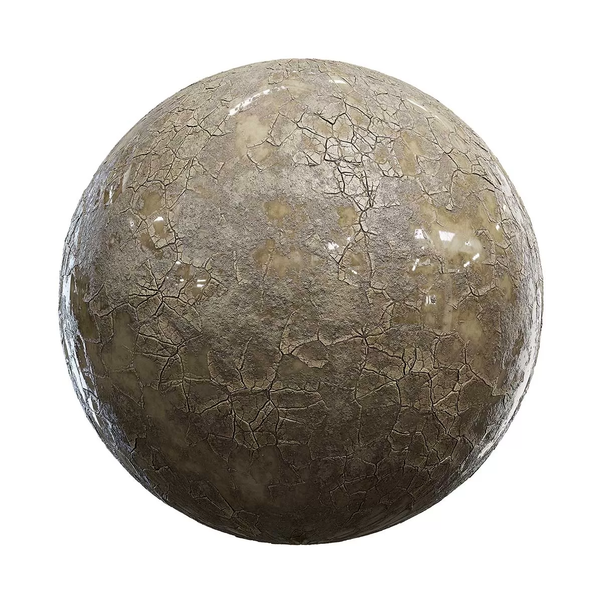 PBR Textures Volume 41 – Clay – 4K – 8K – cracked_brown_clay_ground_with_water_44_21