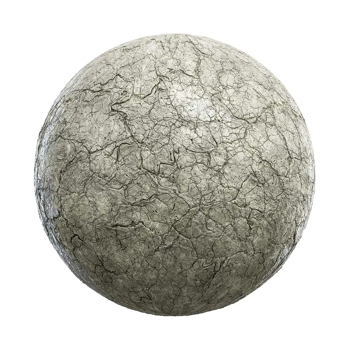 PBR Textures Volume 41 – Clay – 4K – 8K – cracked_grey_clay_ground_44_94