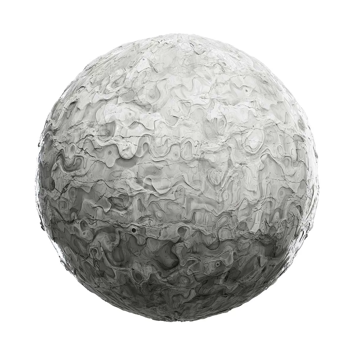PBR Textures Volume 41 – Clay – 4K – 8K – dripping_grey_clay_44_55