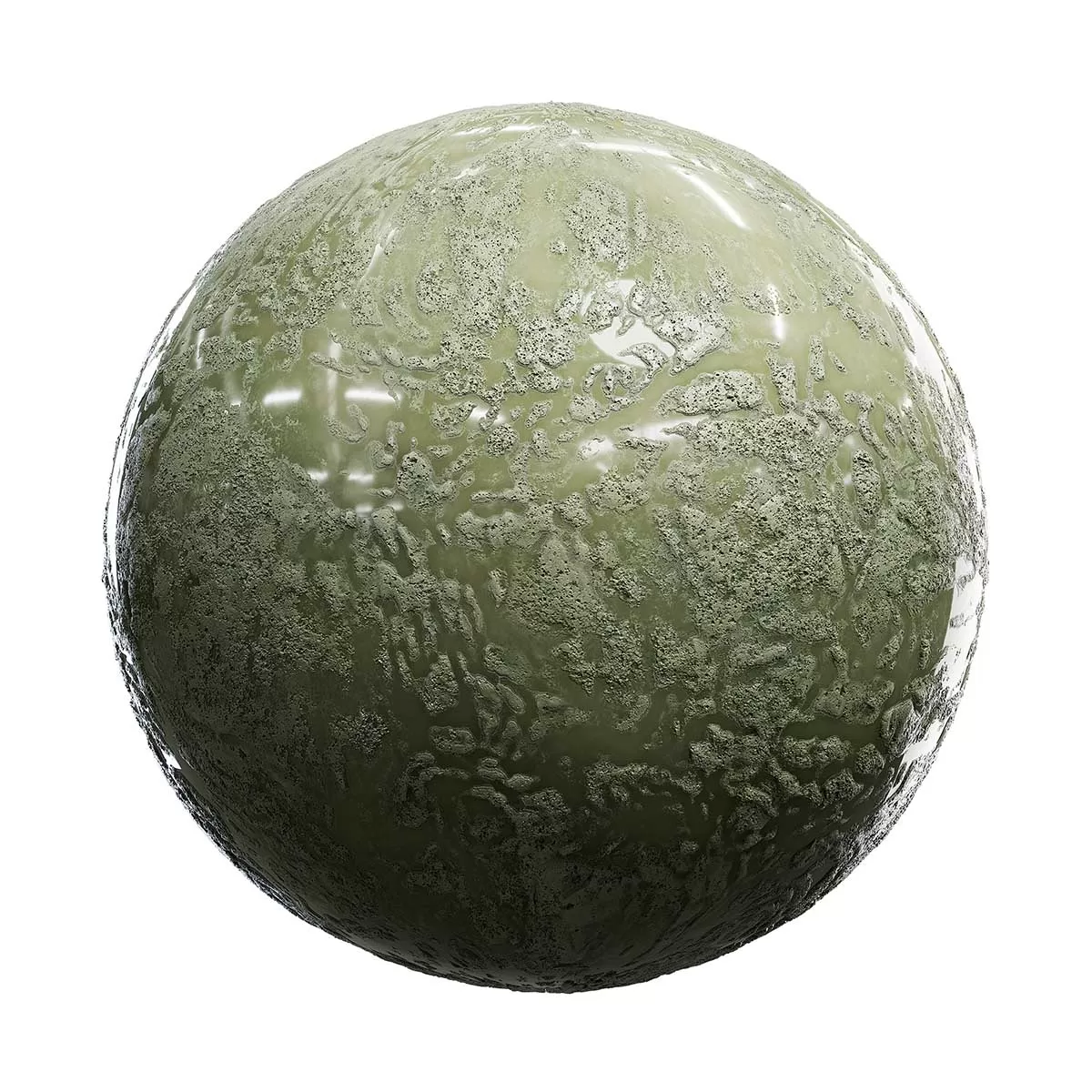 PBR Textures Volume 41 – Clay – 4K – 8K – green_clay_ground_with_water_44_59