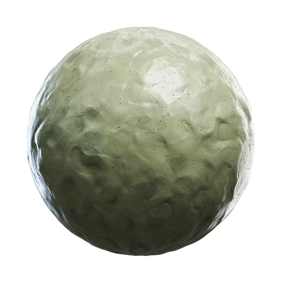 PBR Textures Volume 41 – Clay – 4K – 8K – green_sculpting_clay_44_70