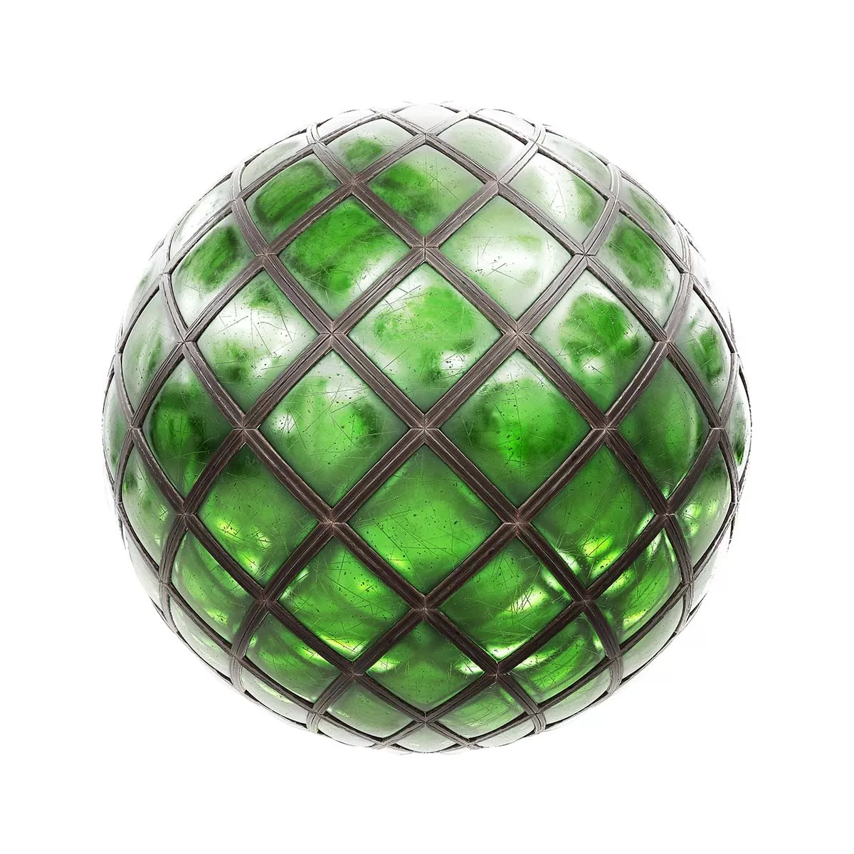 PBR Textures Volume 42 – Glass & Crystals – 4K – 8K – green_stained_glass_window_43_61