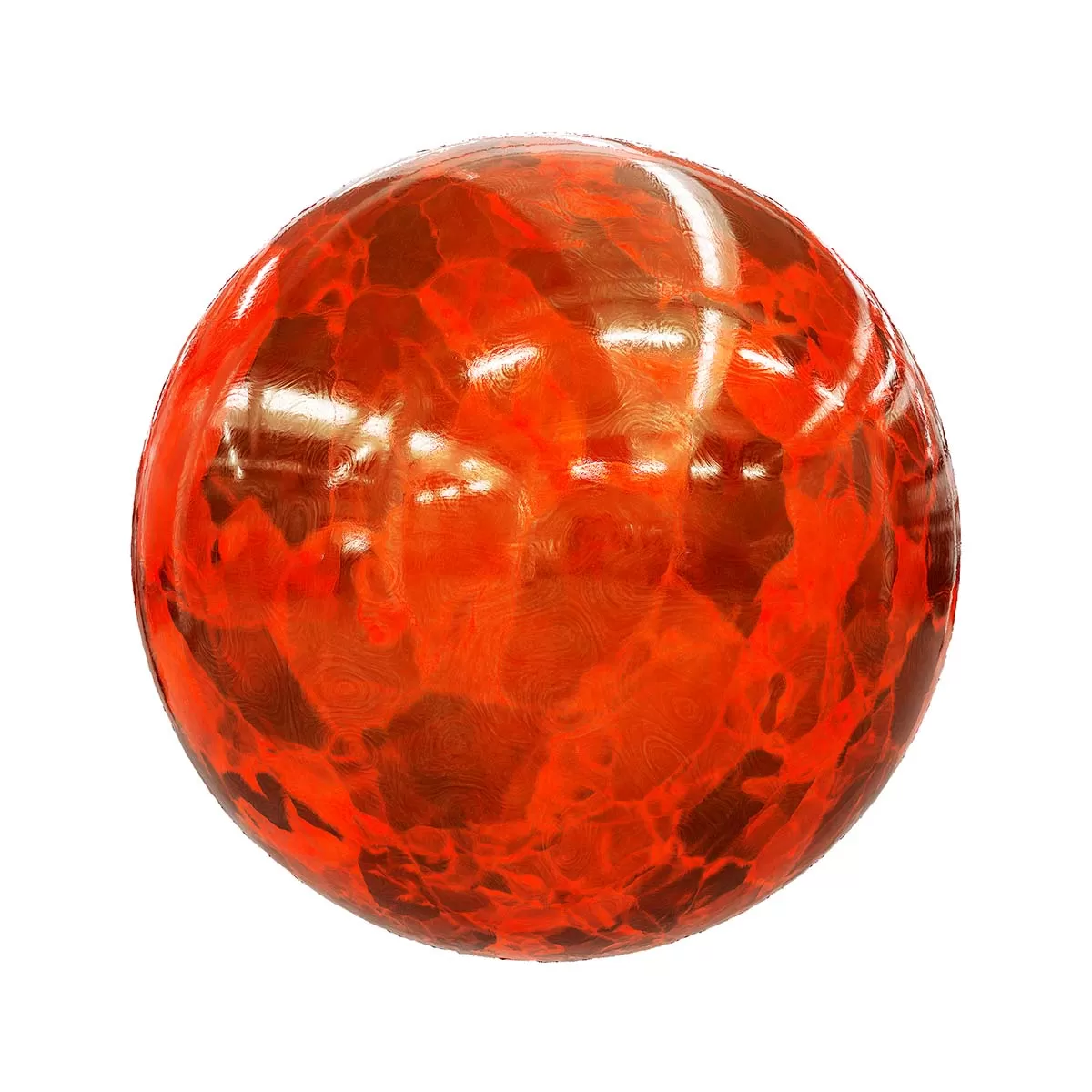 PBR Textures Volume 42 – Glass & Crystals – 4K – 8K – orange_crystal_43_34