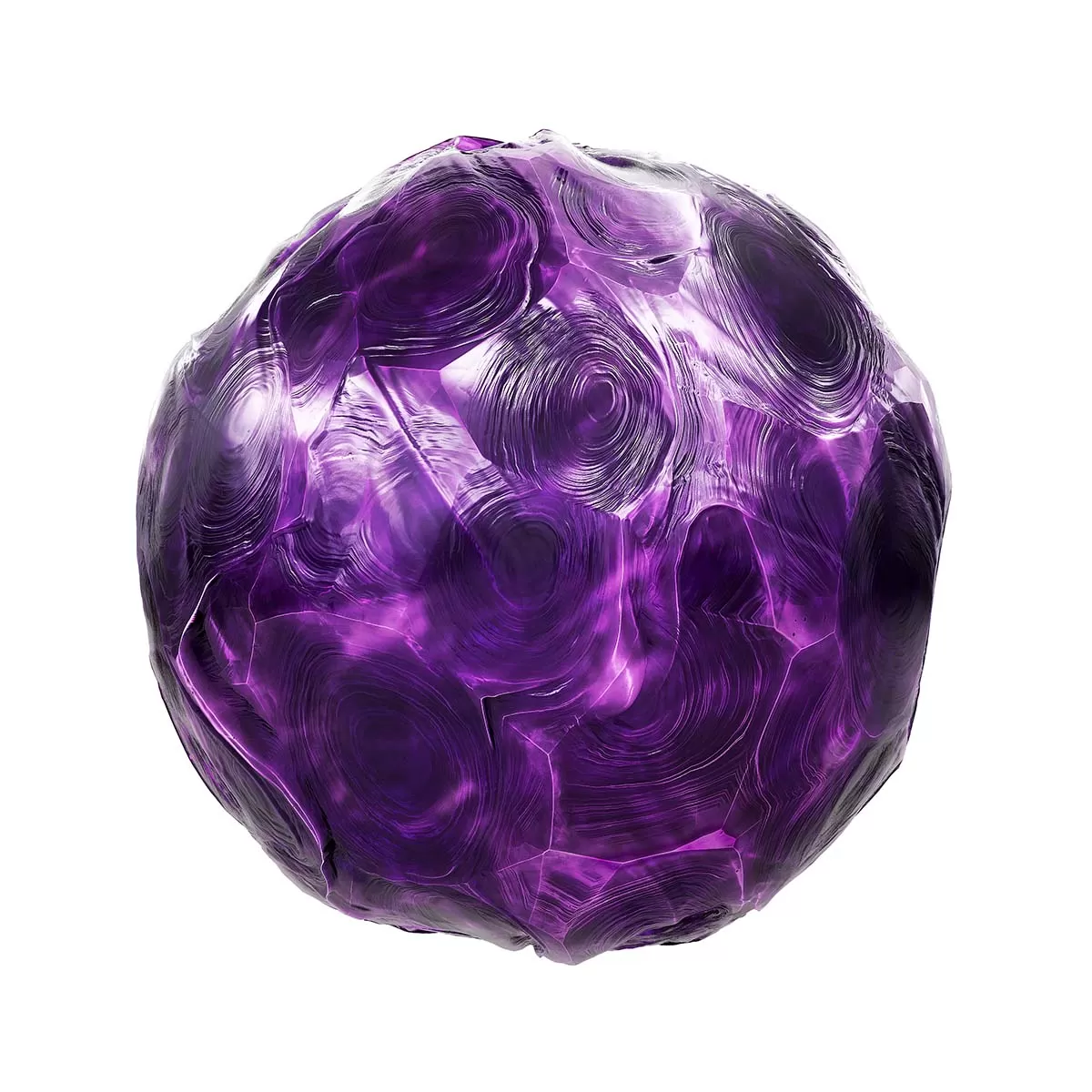 PBR Textures Volume 42 – Glass & Crystals – 4K – 8K – violet_crystal_43_04