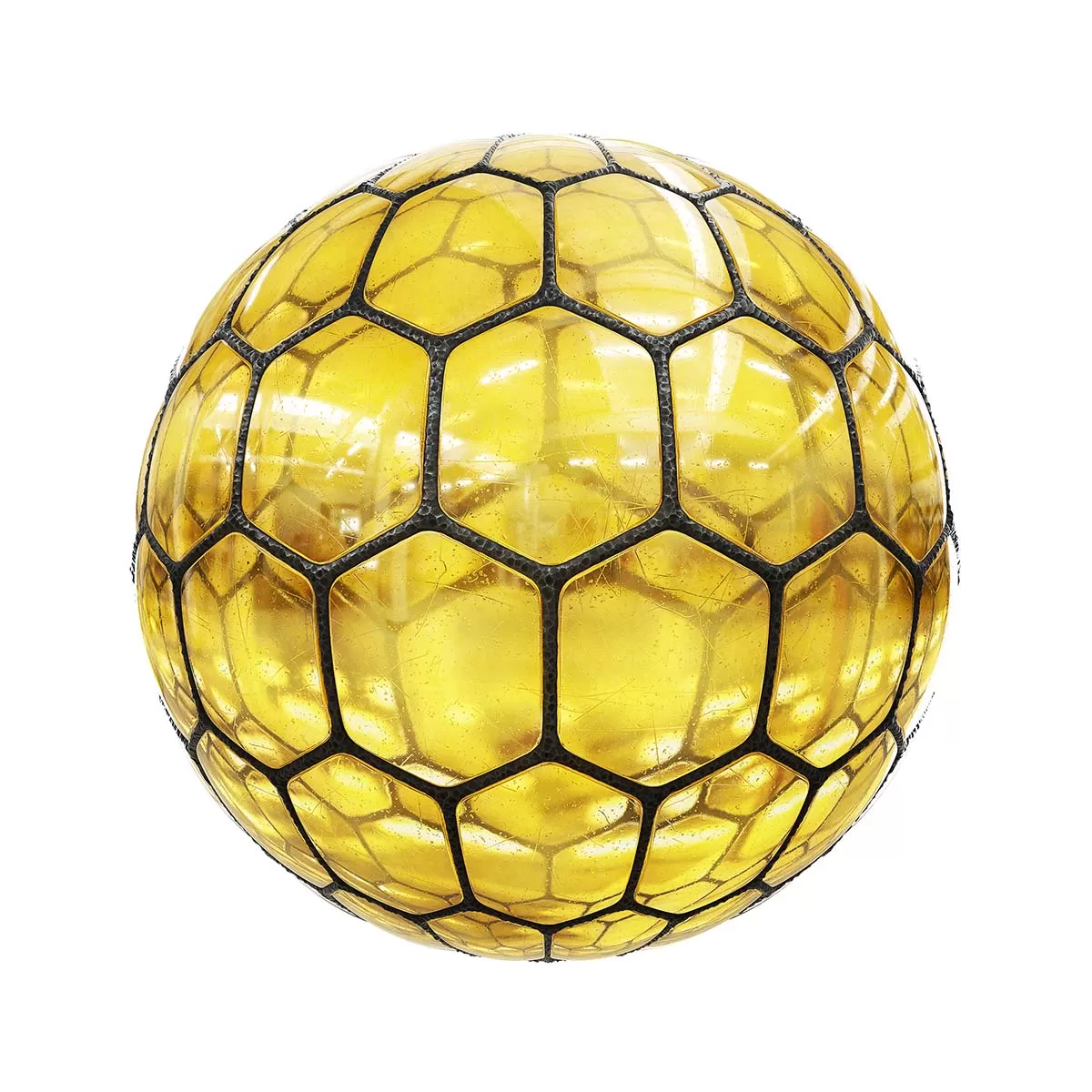 PBR Textures Volume 42 – Glass & Crystals – 4K – 8K – yellow_glass_window_43_64
