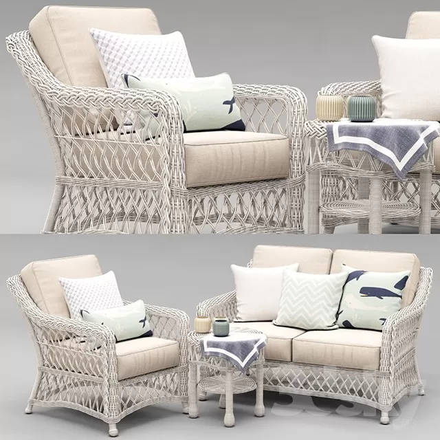 3DSKYMODEL – Armchair – 3058