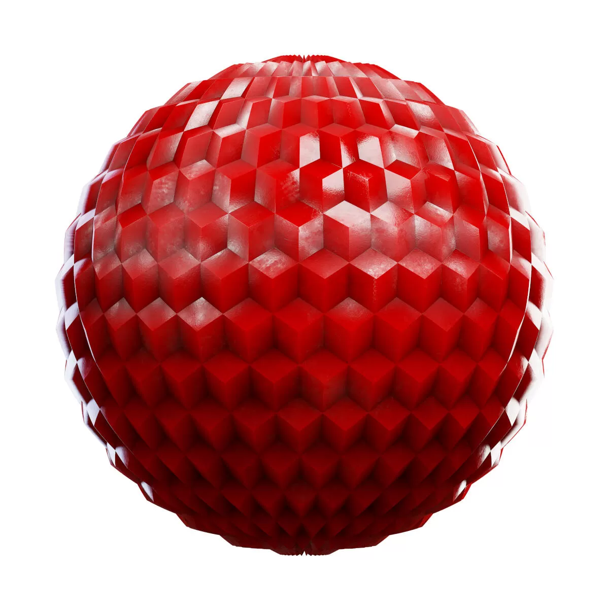 PBR Textures Volume 44 – Plastic – 4K – 8K – red_cube_patterned_plastic_41_81