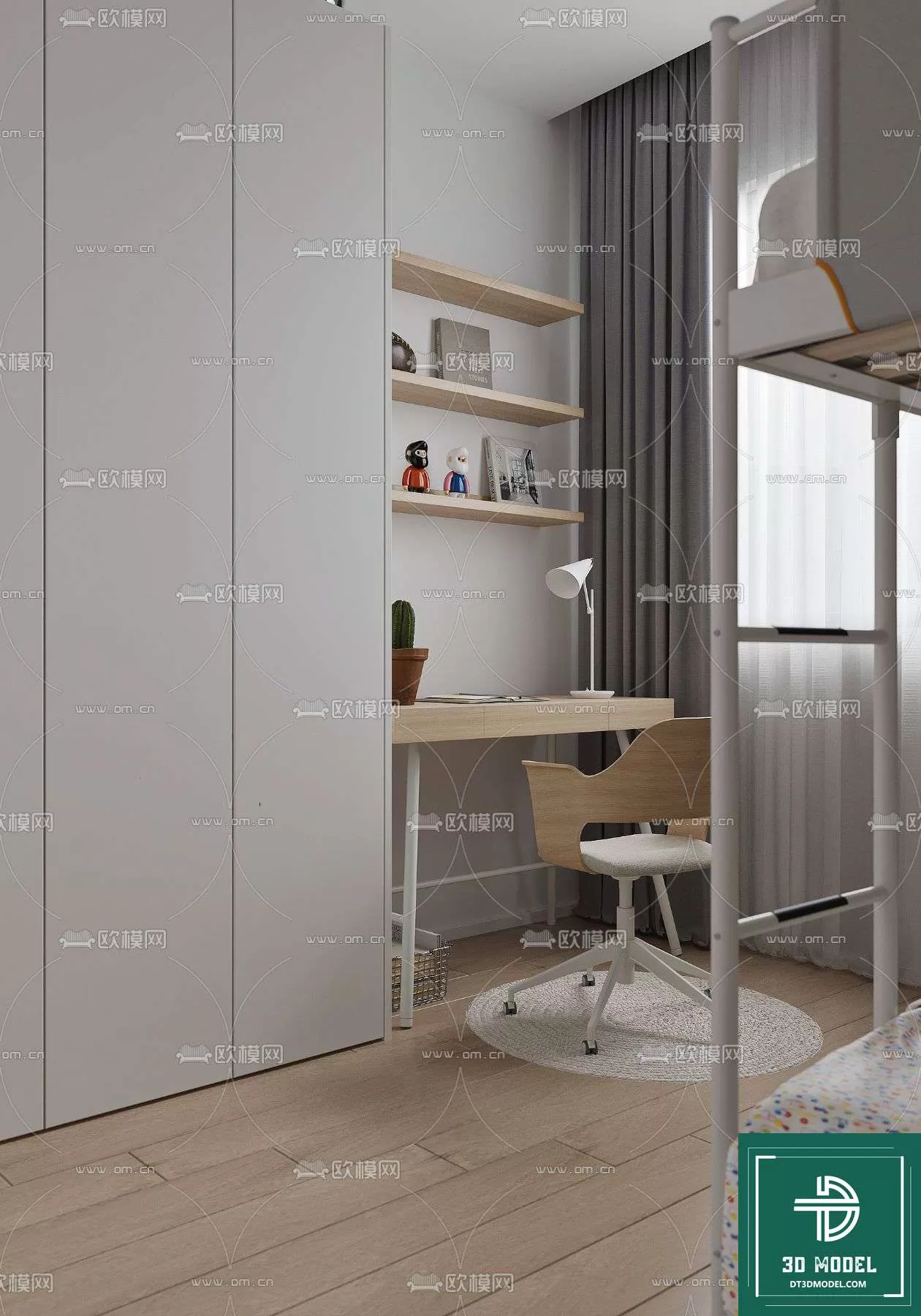 CHILDBED – 3DS MODELS – 002