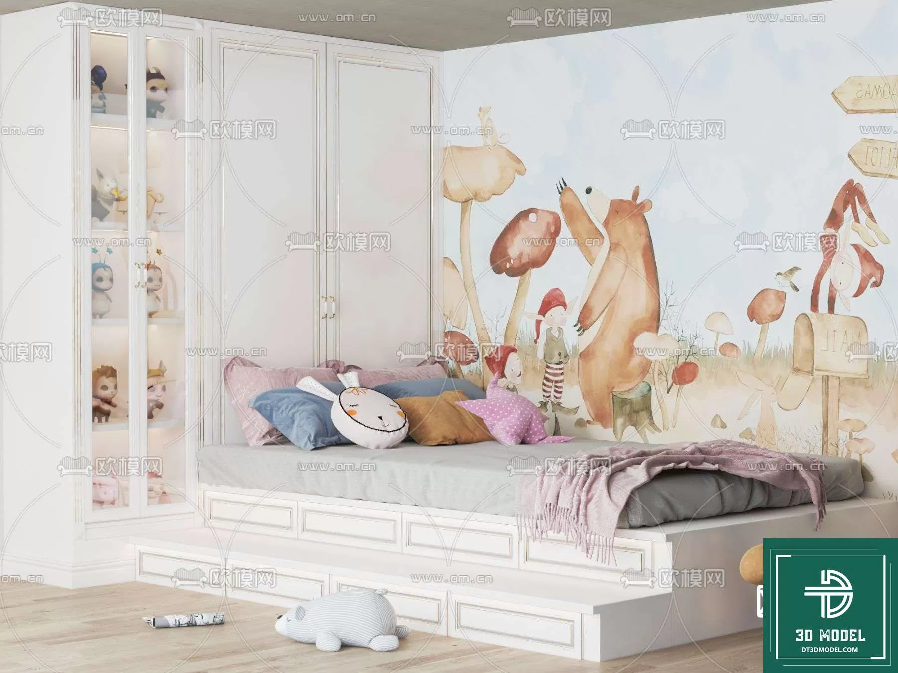 CHILDBED – 3DS MODELS – 004