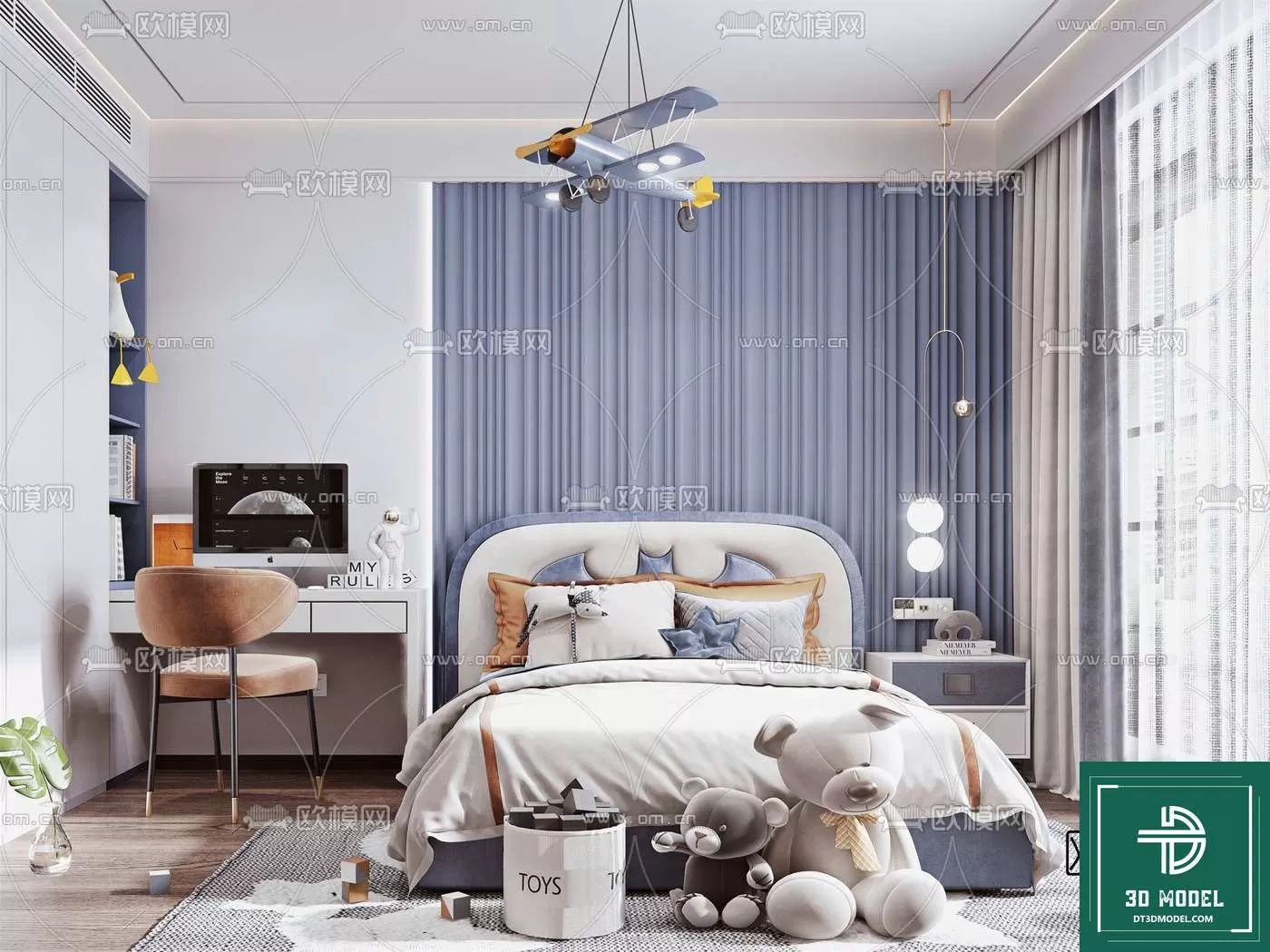 CHILDBED – 3DS MODELS – 009