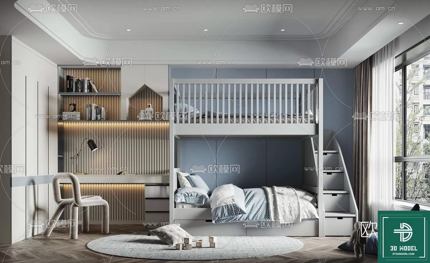 CHILDBED – 3DS MODELS – 010