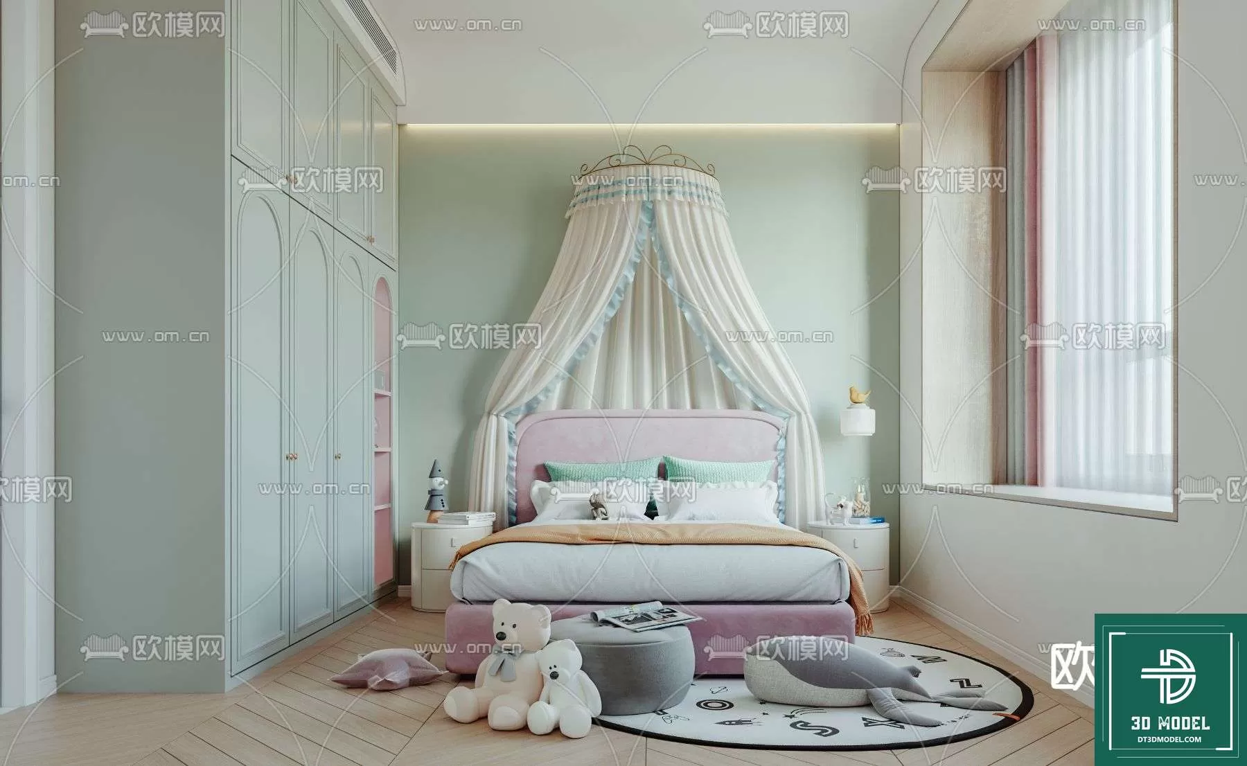 CHILDBED – 3DS MODELS – 016