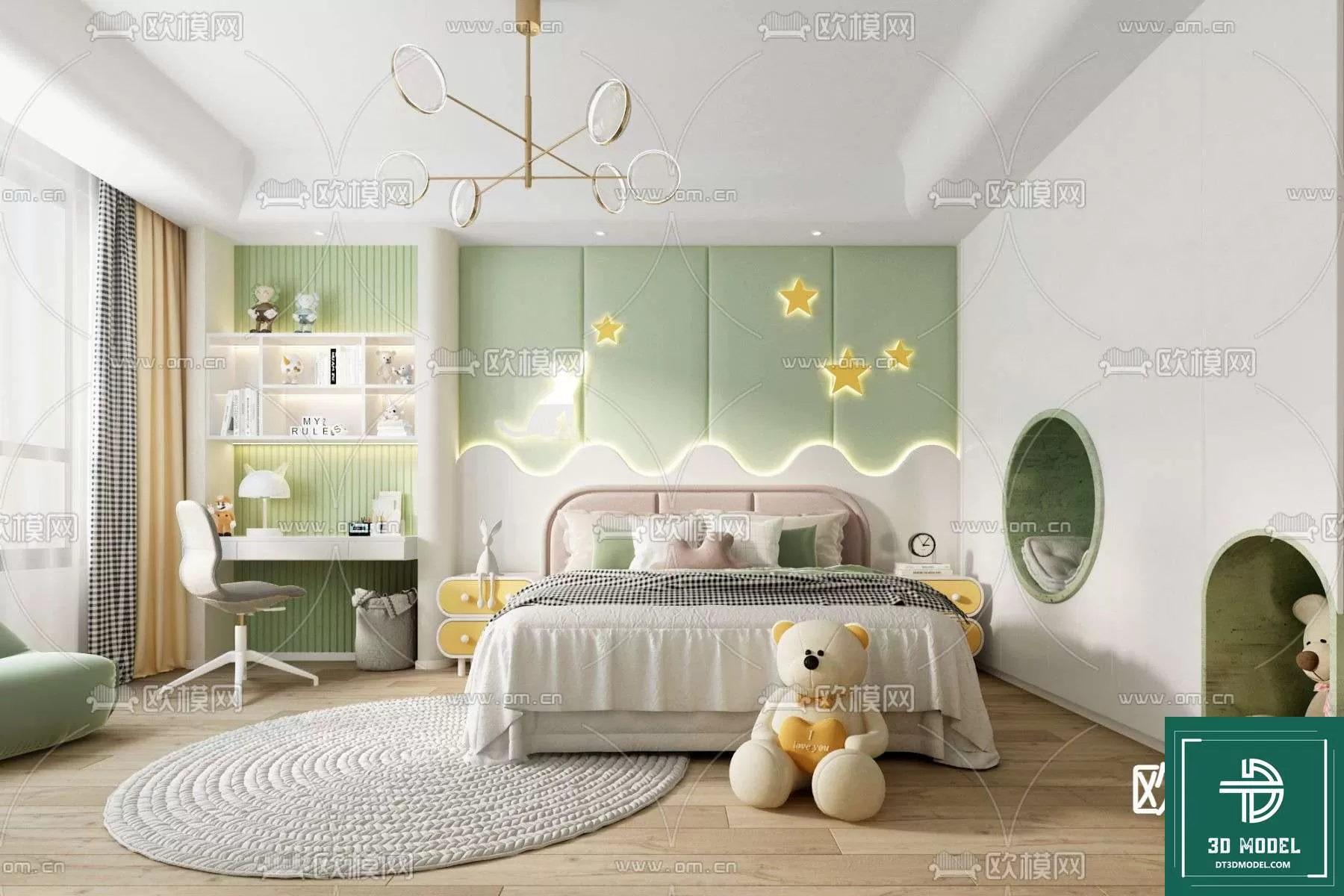 CHILDBED – 3DS MODELS – 020