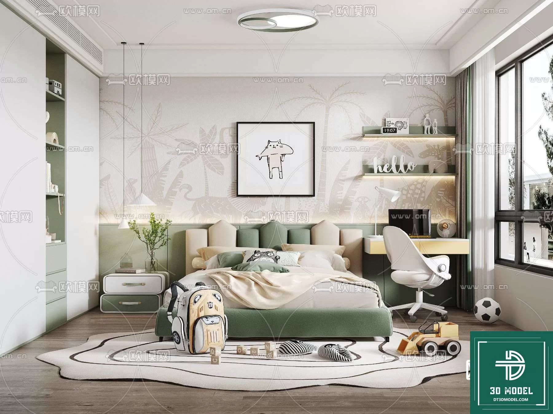 CHILDBED – 3DS MODELS – 027