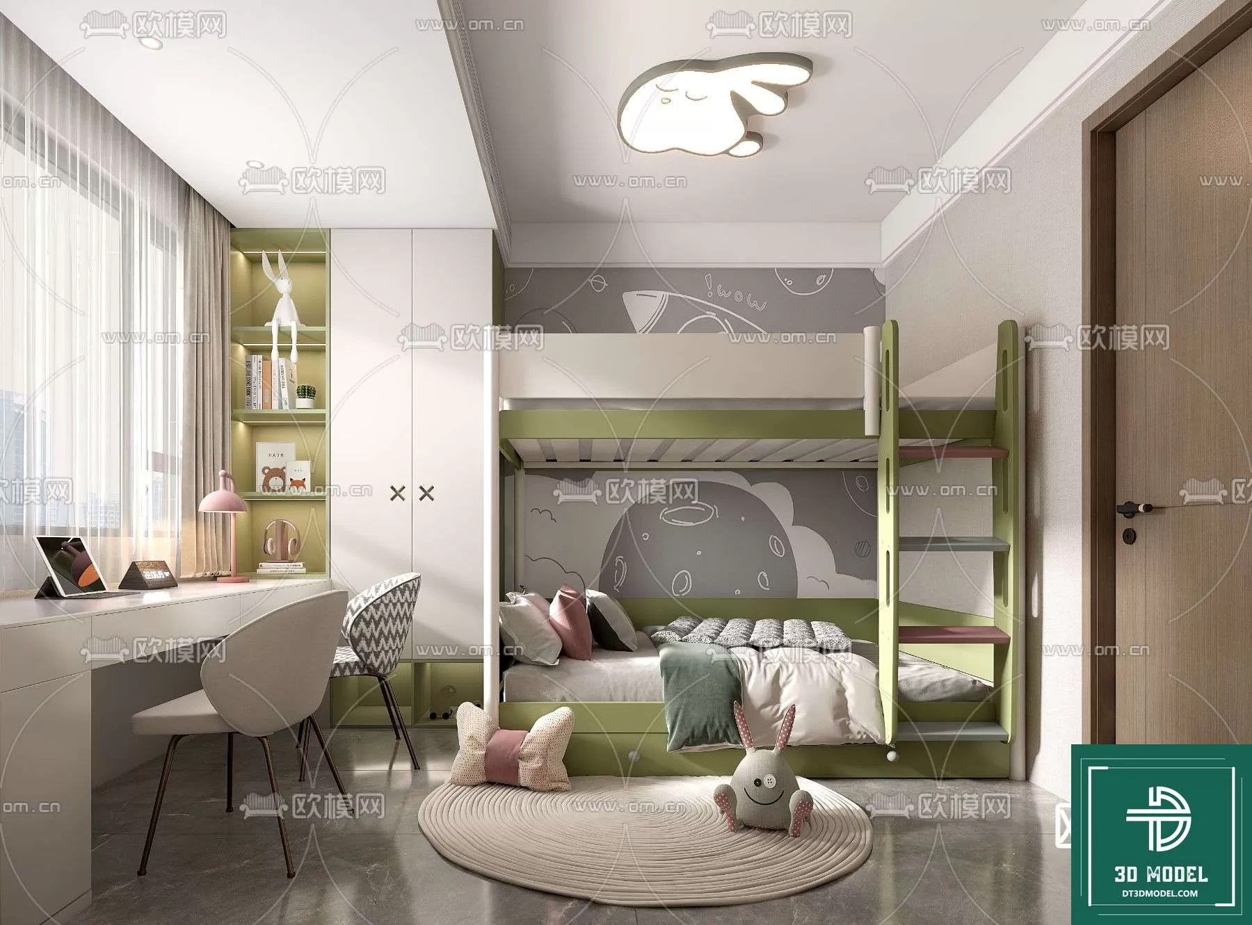 CHILDBED – 3DS MODELS – 028