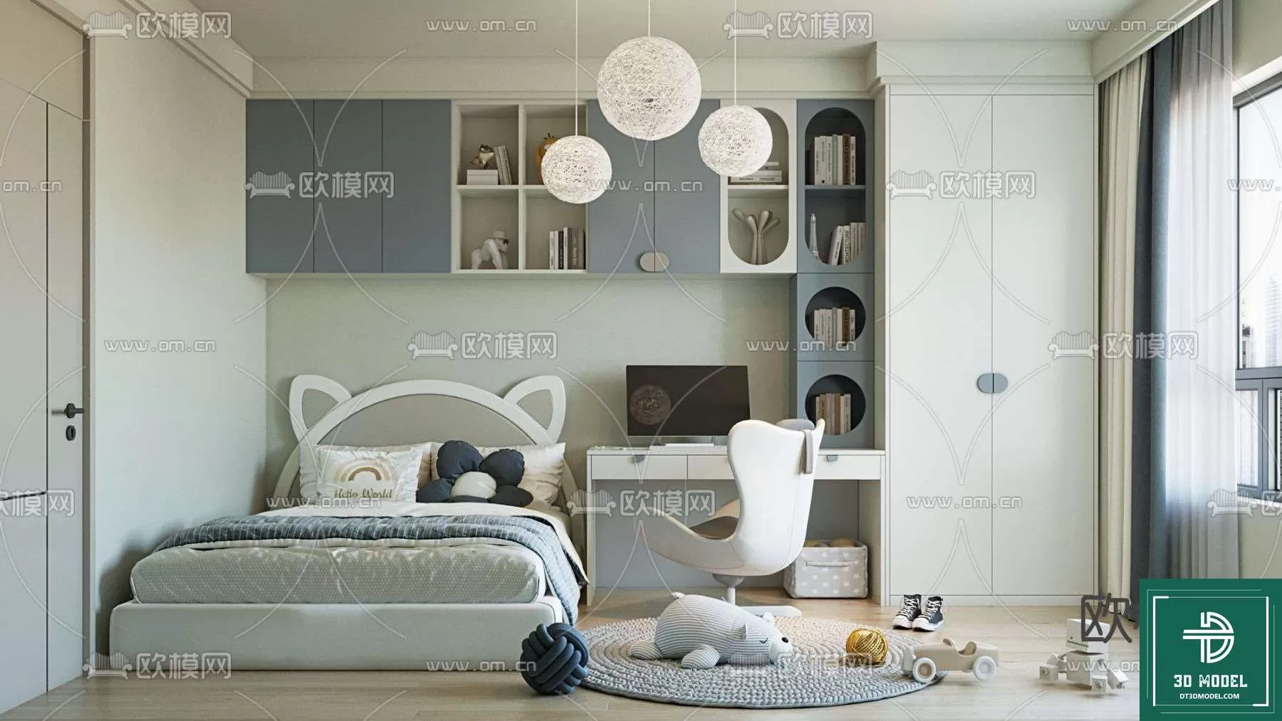 CHILDBED – 3DS MODELS – 032