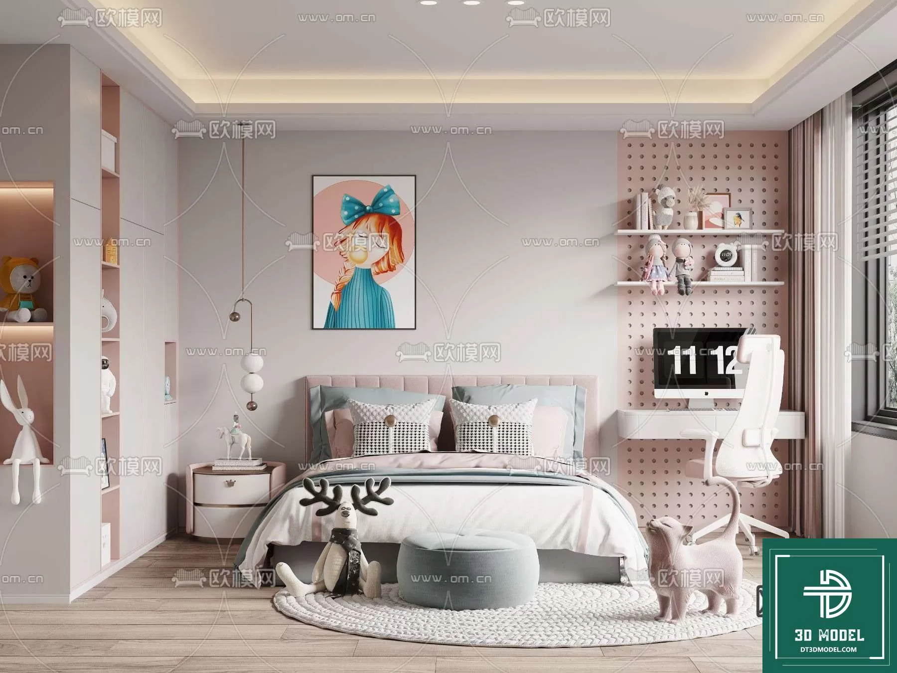 CHILDBED – 3DS MODELS – 035