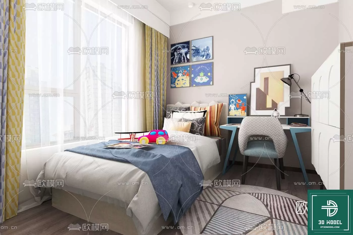 CHILDBED – 3DS MODELS – 037