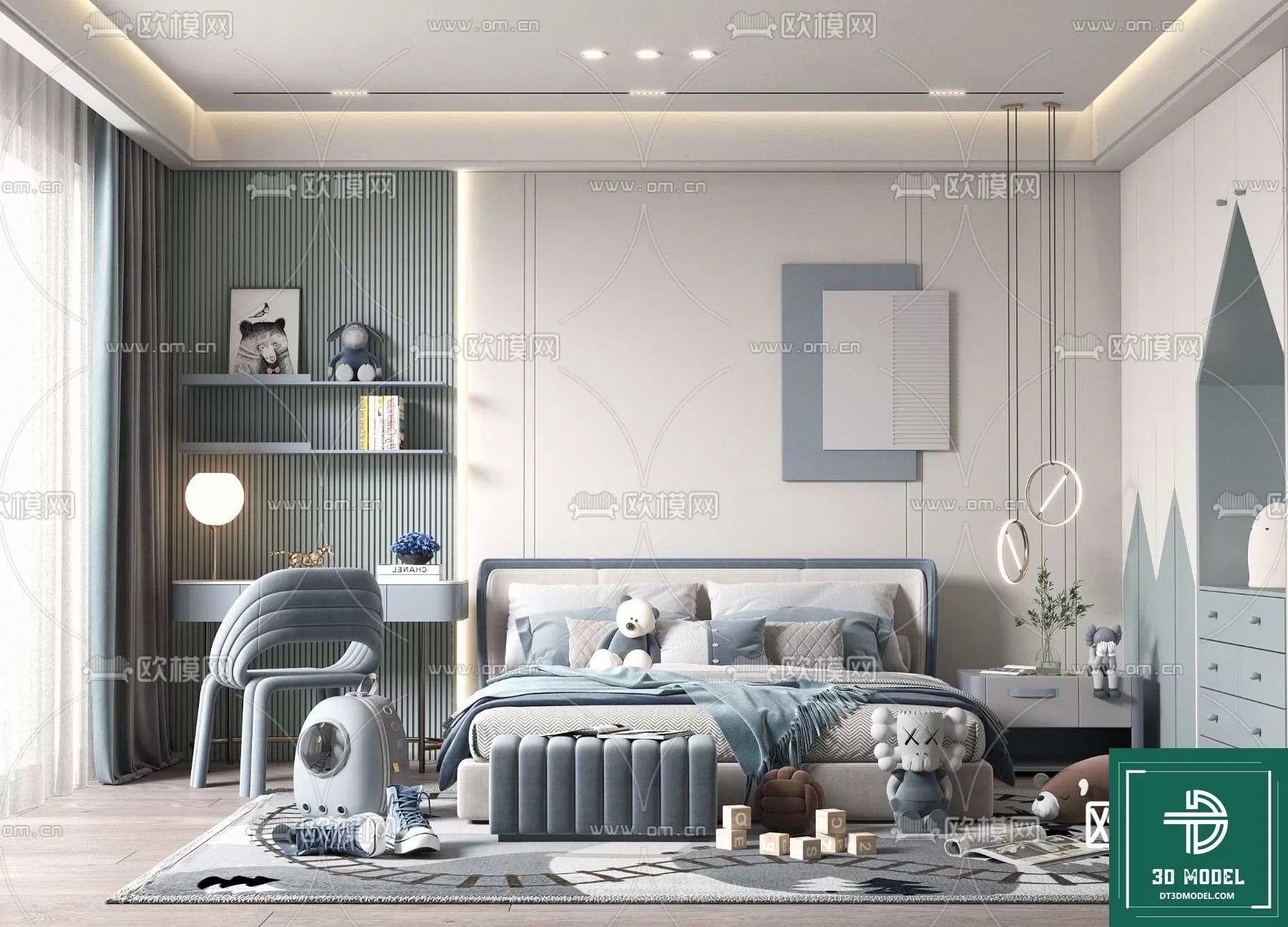 CHILDBED – 3DS MODELS – 039