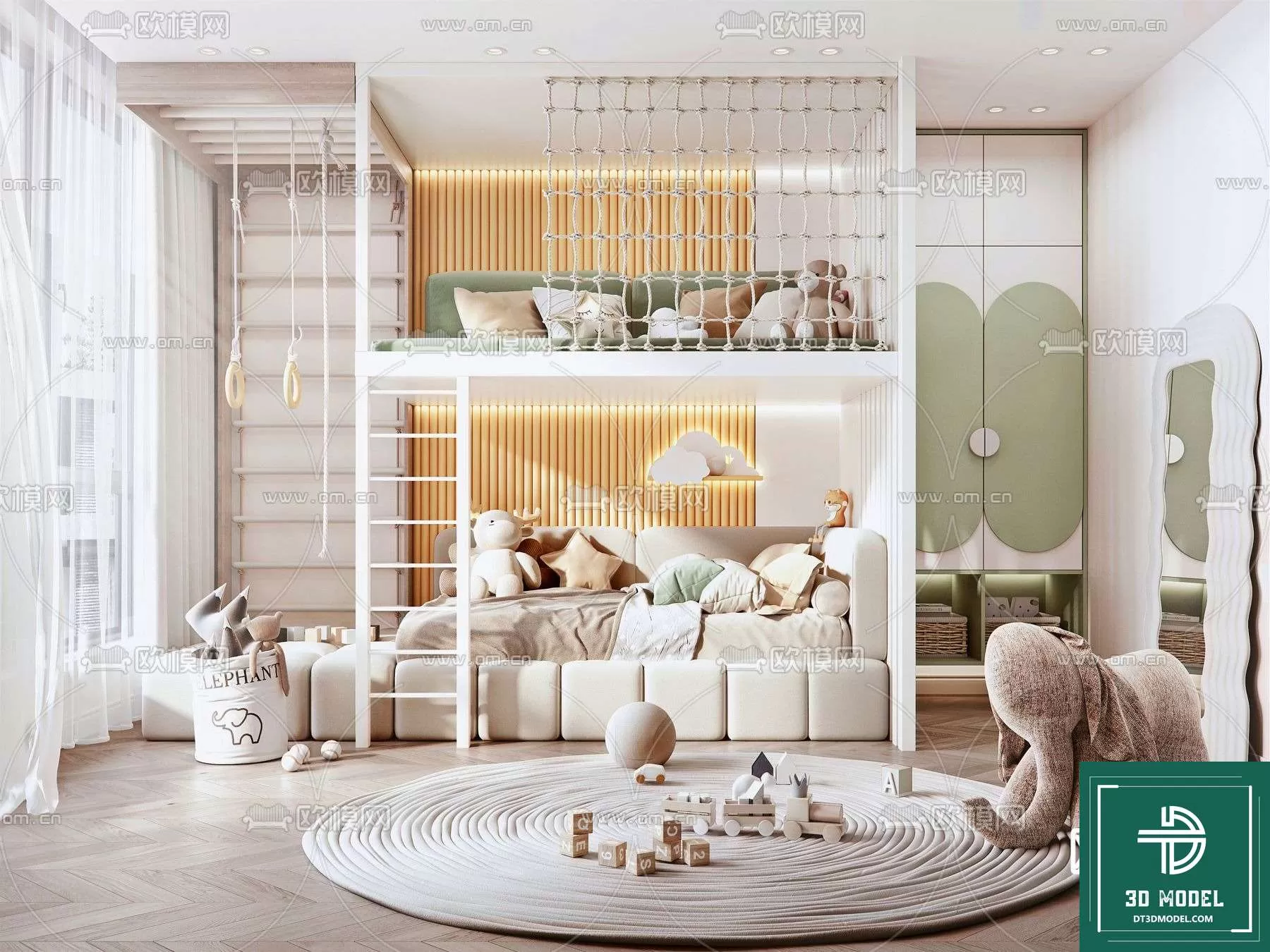 CHILDBED – 3DS MODELS – 042