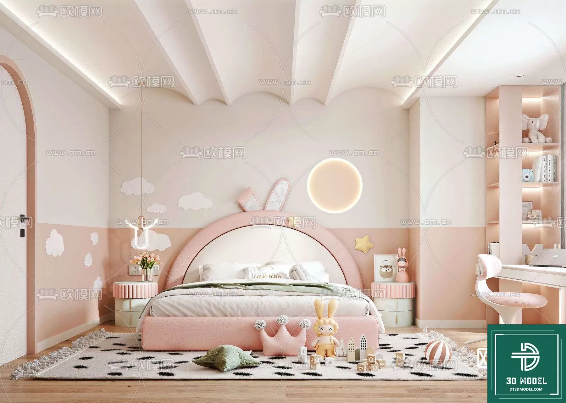 CHILDBED – 3DS MODELS – 044